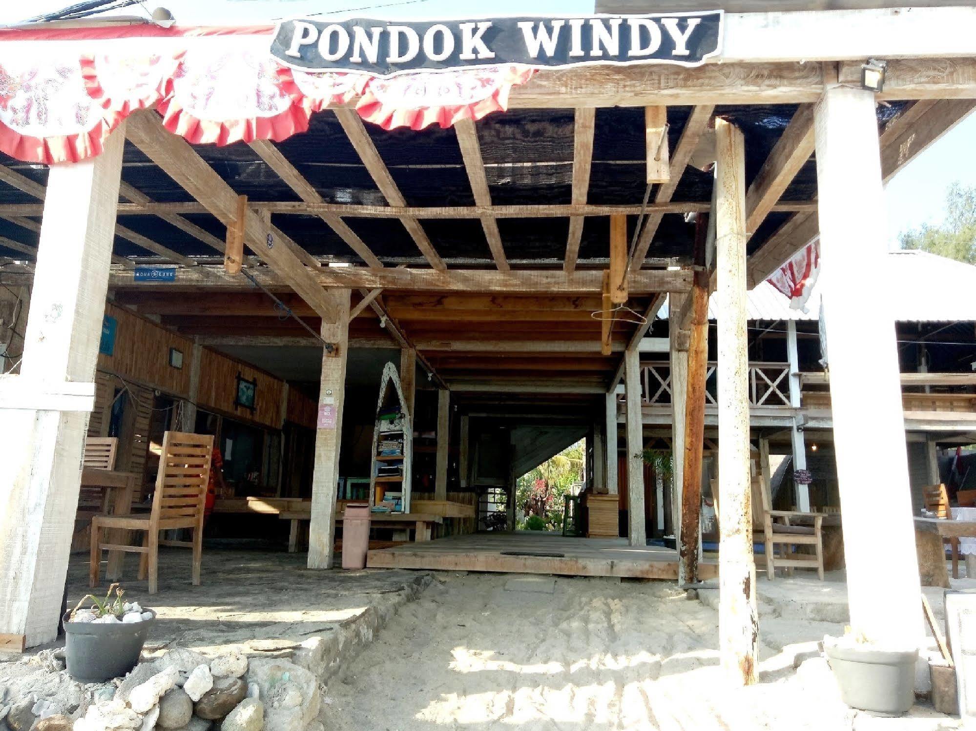 Pondok Windy Hotell Gili Trawangan Exteriör bild